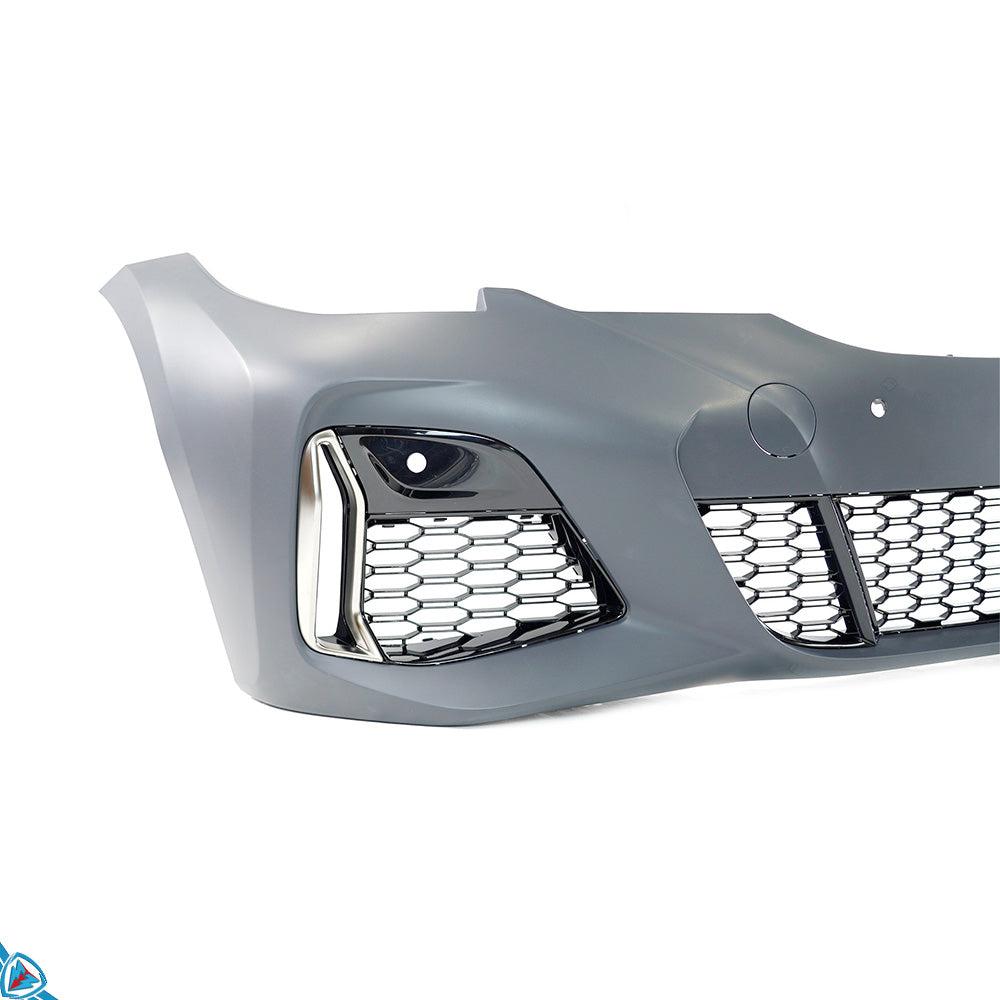 2019-2022 BMW Pre-LCI 3 Series (G20) M Sport (M340i) Style Front Bumper Conversion Kit - Prop and Piston
