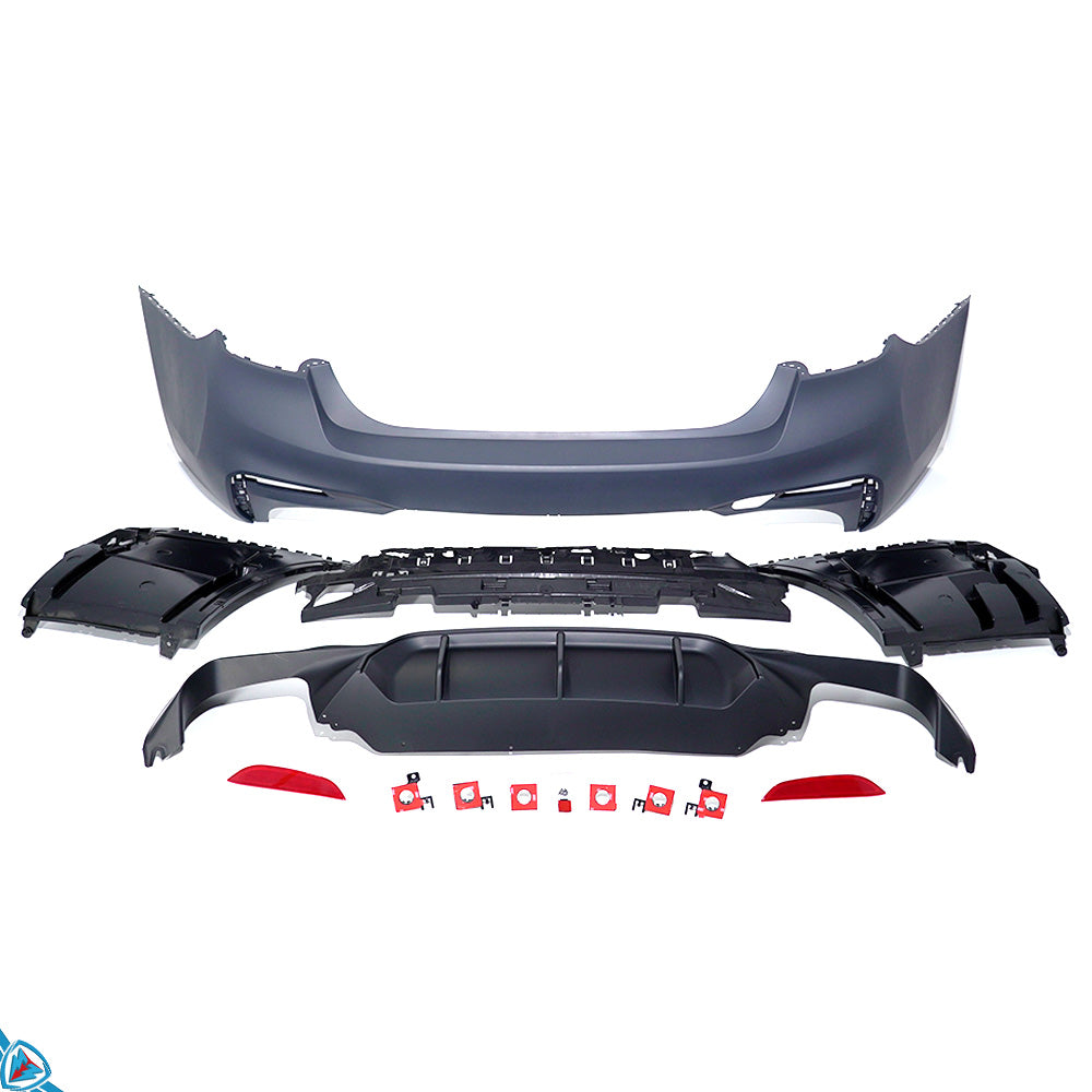 2017-2020 BMW Pre-LCI 5 Series (G30) M5 Style Rear Bumper Conversion Kit - Prop and Piston