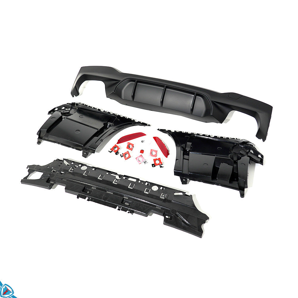2017-2020 BMW Pre-LCI 5 Series (G30) M5 Style Rear Bumper Conversion Kit - Prop and Piston
