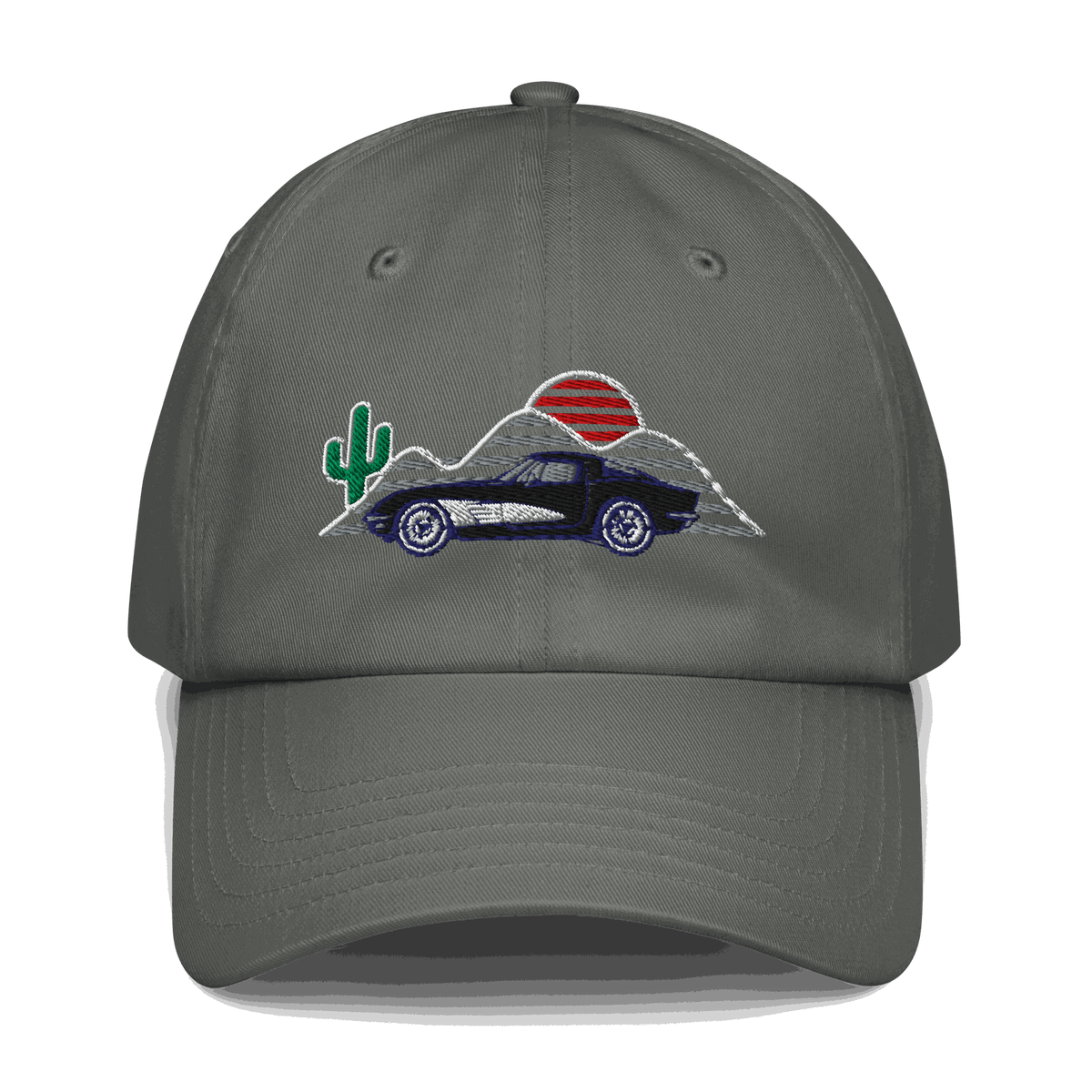 C1 Corvette embroidered hat Classic Car Embroidered Automotive Hat - Prop and Piston