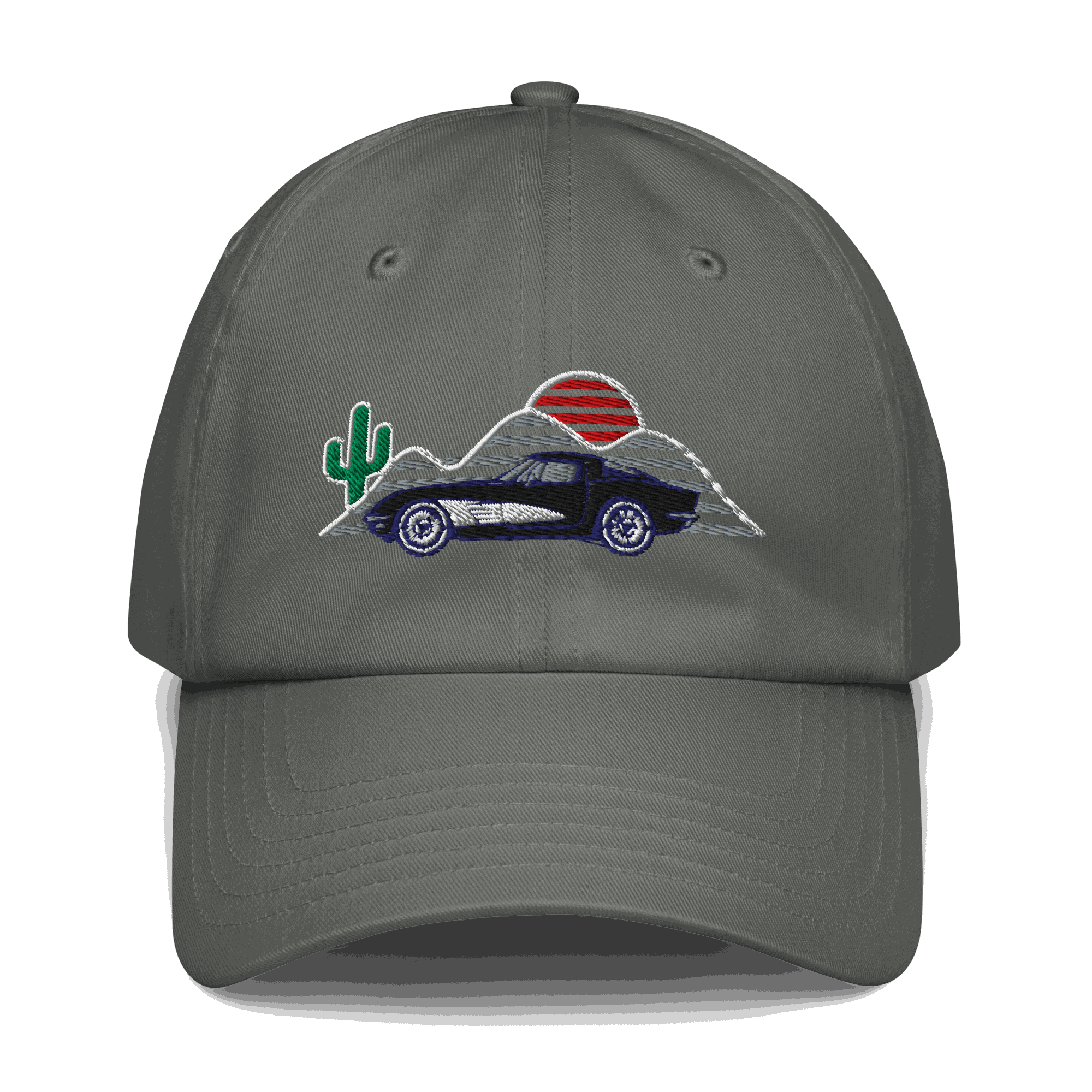 C1 Corvette embroidered hat Classic Car Embroidered Automotive Hat - Prop and Piston