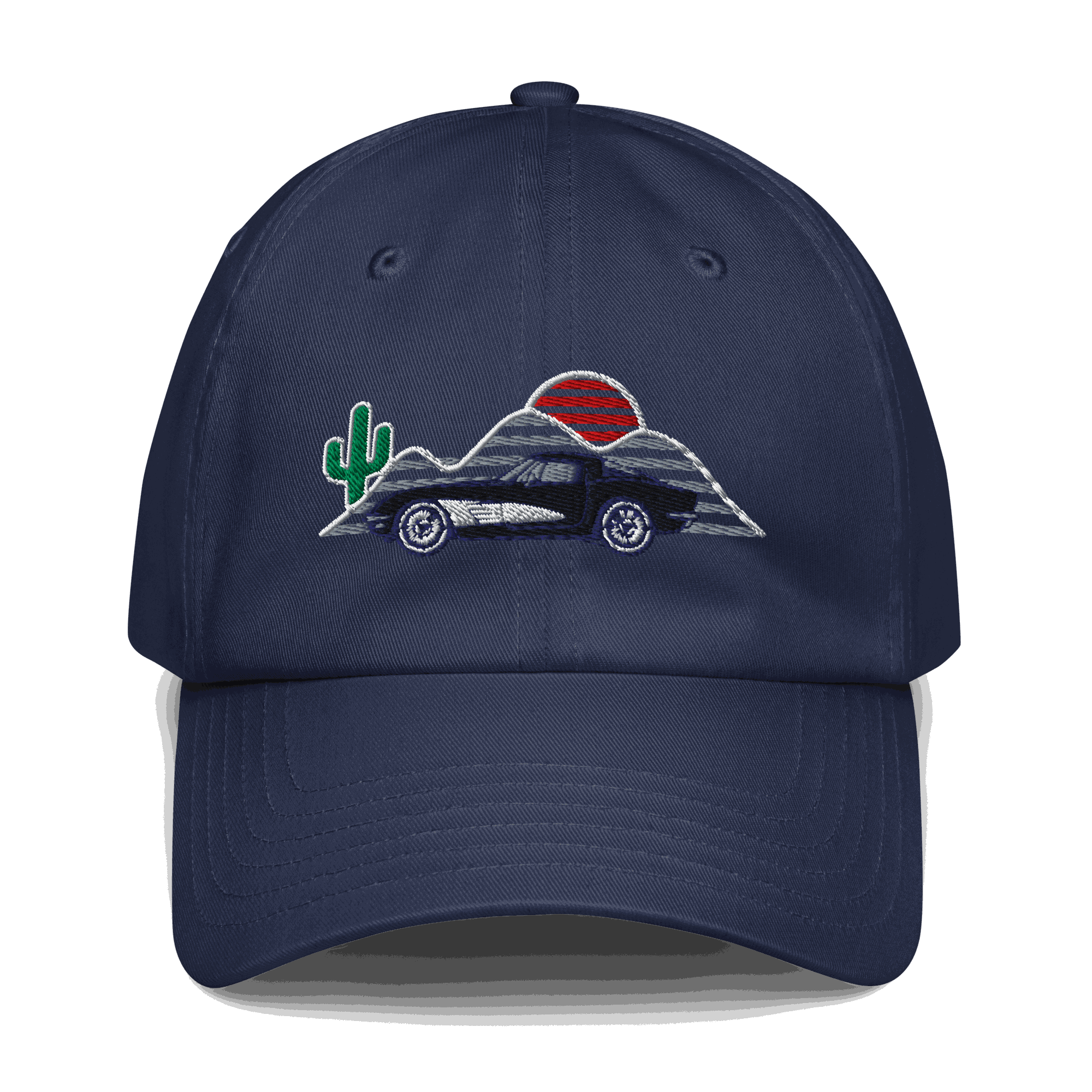 C1 Corvette embroidered hat Classic Car Embroidered Automotive Hat - Prop and Piston