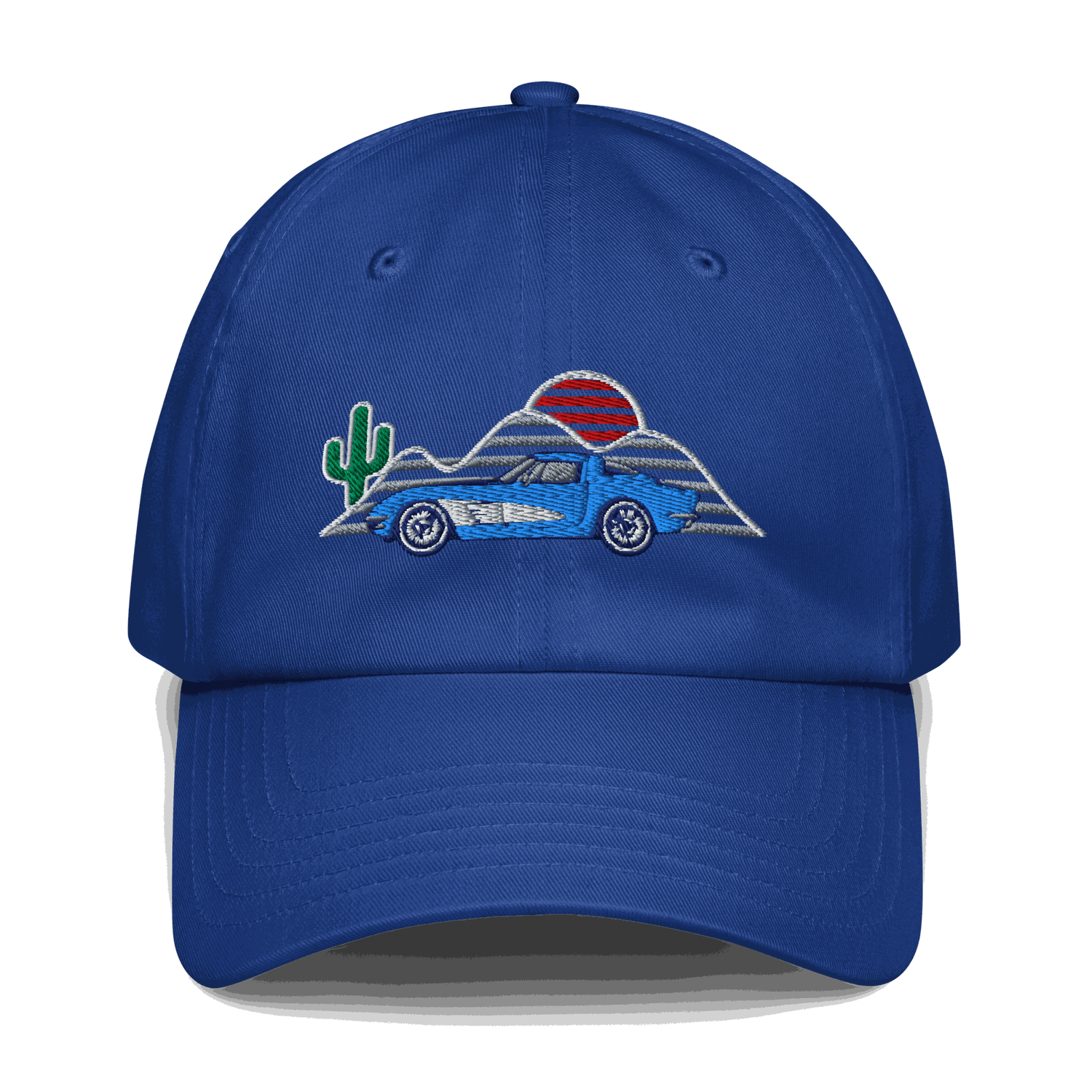 C1 Corvette Sunset Hat – Classic Automotive Hat for Vintage Vette Fans - Prop and Piston