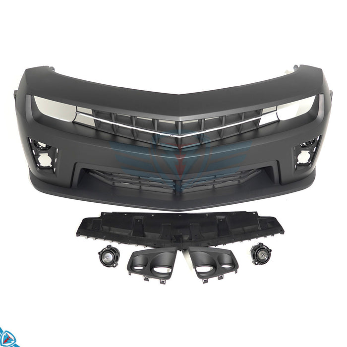 2010-2013 Chevrolet Camaro Pre-Facelift (5th Gen) ZL1 Style Front Bumper Conversion Kit - Prop and Piston