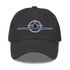Embroidered f4u cap WWII Corsair pilot dad hat adjustable strap
