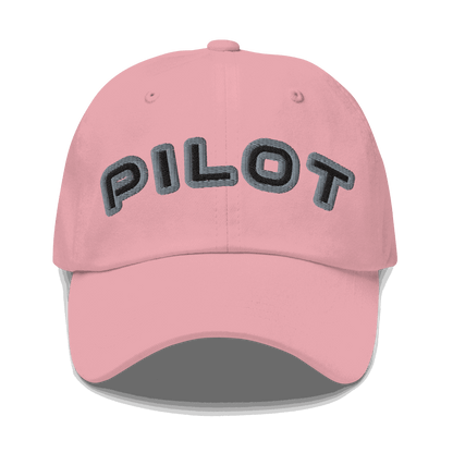 Stylish pilot hat adjustable aviation cap with embroidered eyelets in multiple colors