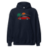Classic German Sports Car Hoodie | Sunset & Palm Trees Unisex - Prop and Piston