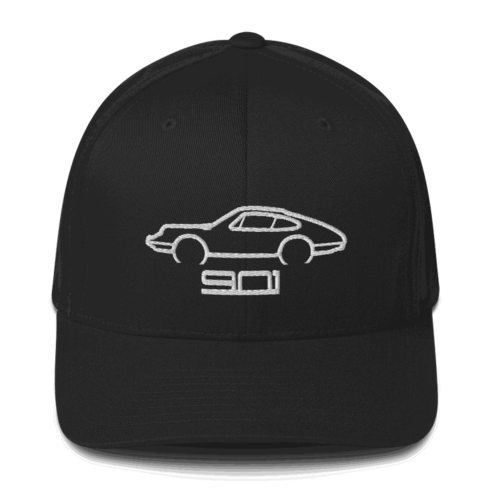 Nine Eleven Cap with 901 racing embroidery for automotive enthusiasts