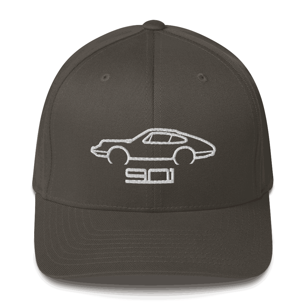 Classic Nine Eleven Cap with 901 embroidered design for automotive racing fans
