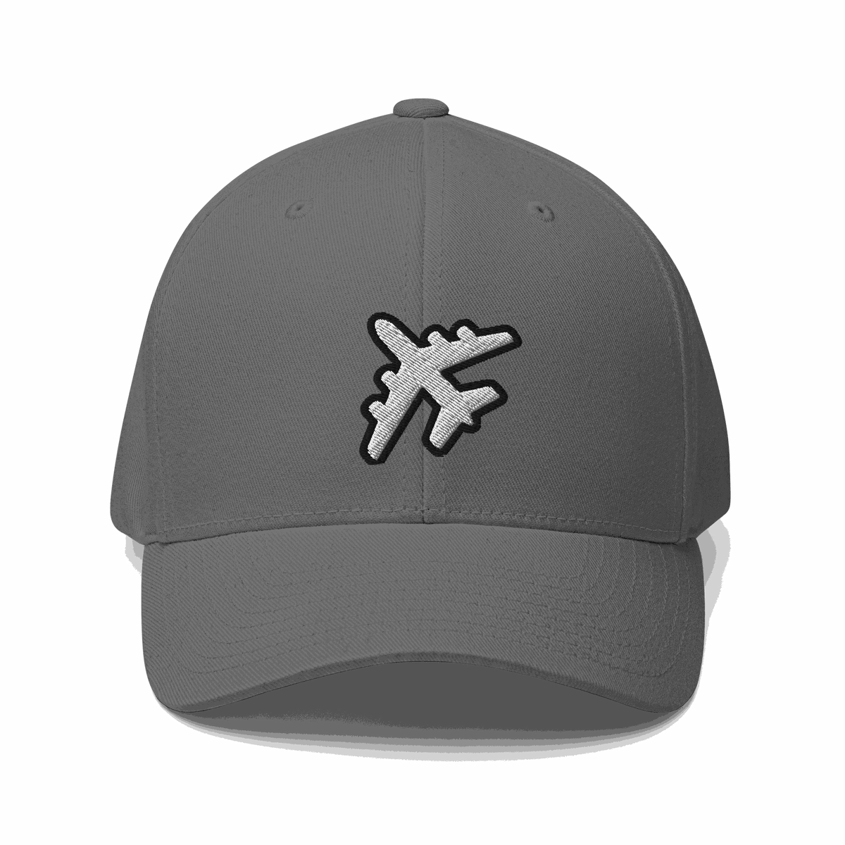 Pilot Hat structured twill cap with embroidered pilot wings in navy blue for aviation enthusiasts