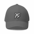 Pilot Hat structured twill cap with embroidered pilot wings in navy blue for aviation enthusiasts