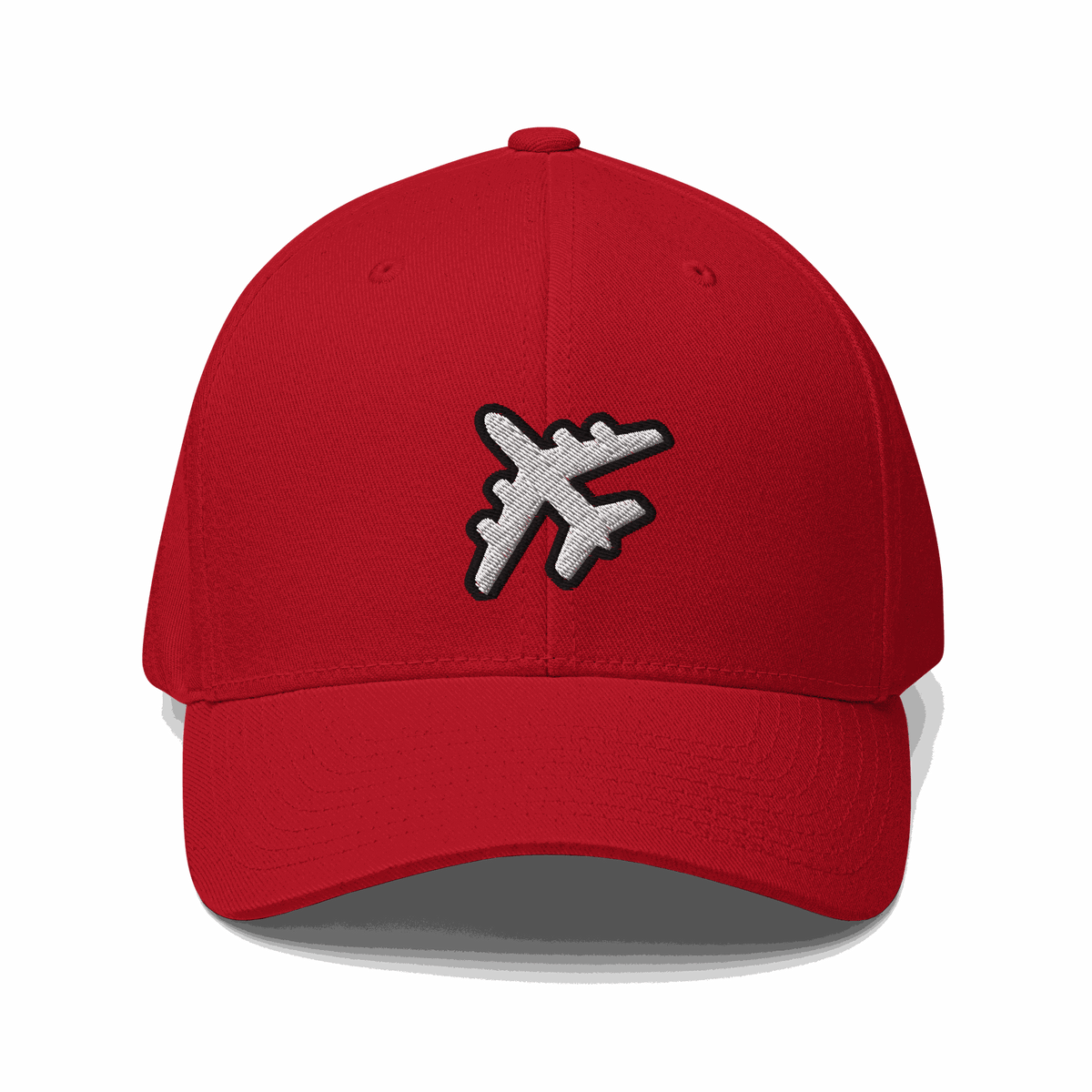 Structured twill Pilot Hat with embroidered wings for aviation enthusiasts and pilots