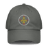 Pilot Compass Aviation Cap with embroidered compass design and adjustable strap