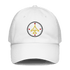 Pilot Compass Aviation Cap with embroidered compass design and adjustable strap