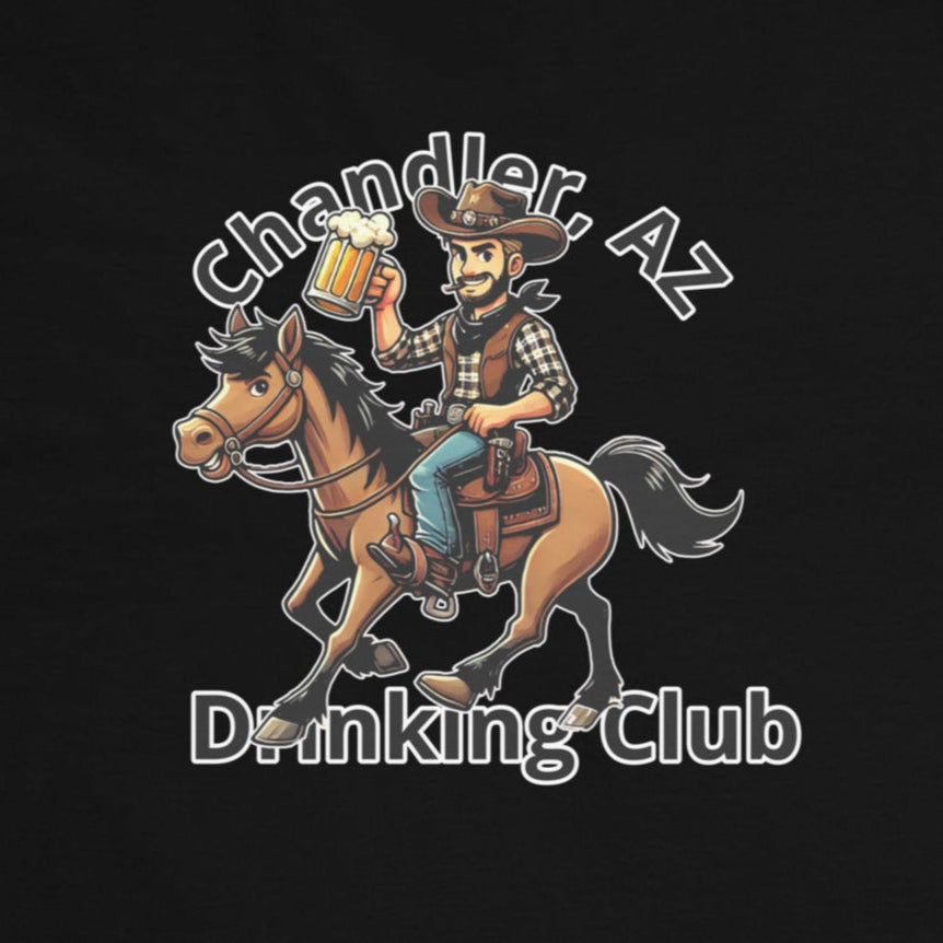 Cowboy Horse Beer Unisex heavyweight t-shirt Chandler - Prop and Piston