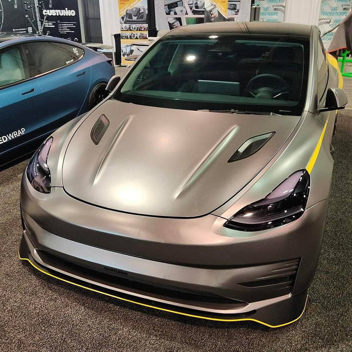 CUSTUNING Tesla Model Y Hood (ABS) - Prop and Piston