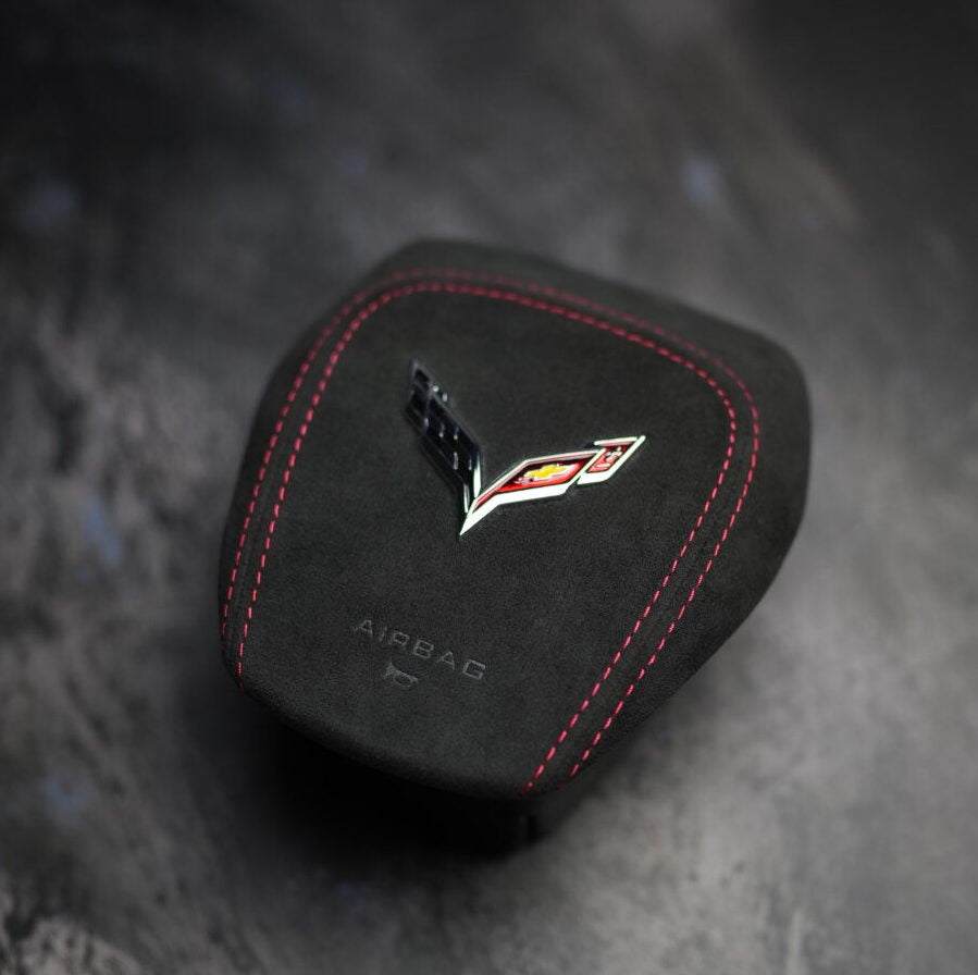 Exclusive Steering Custom Airbag Cover for 2014-2019 Corvette C7