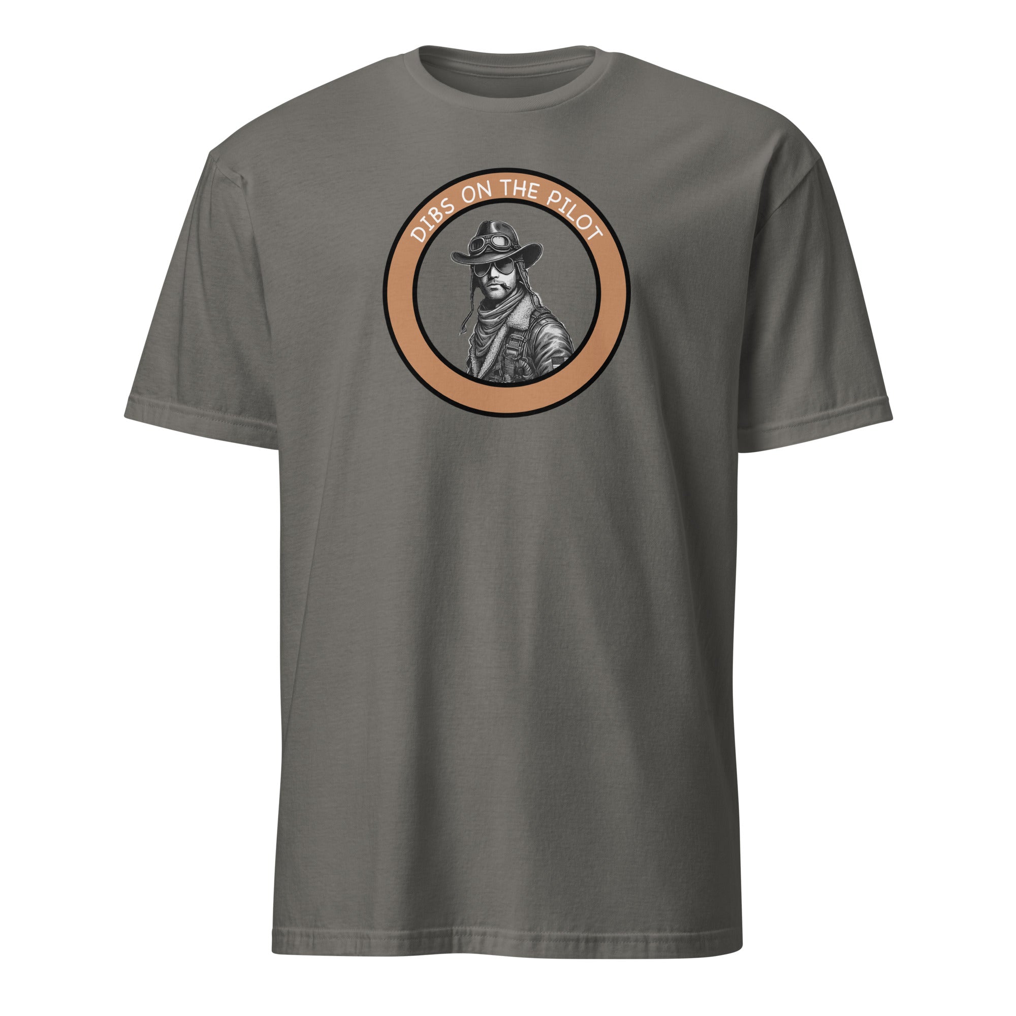 Dibs on the pilot Short - Sleeve Unisex T-Shirt - Prop and Piston