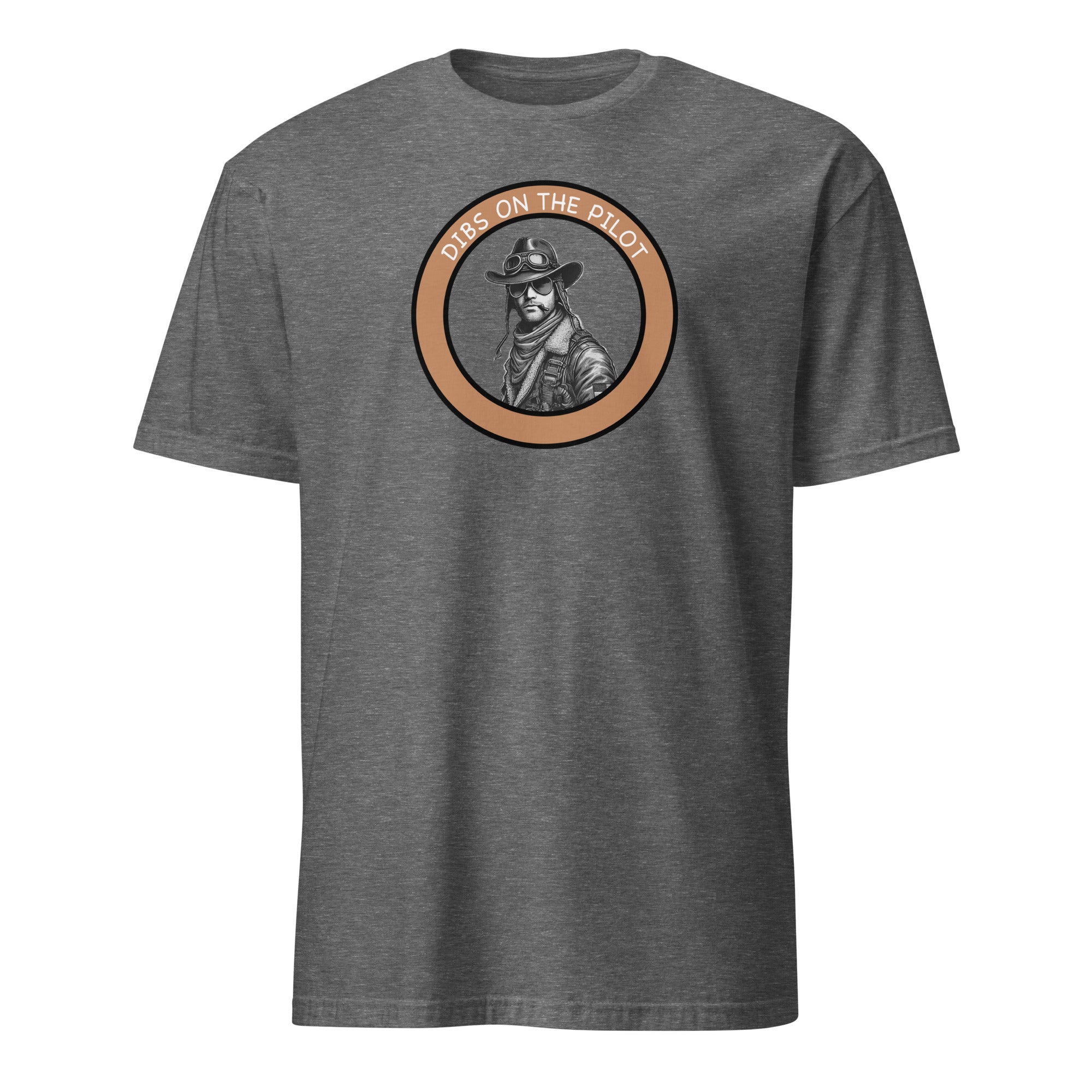Dibs on the pilot Short - Sleeve Unisex T-Shirt - Prop and Piston