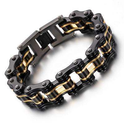 Diverse colorful motorcycle chain bracelet - Prop and Piston