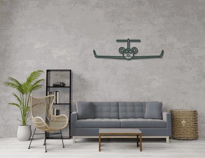 Custom Jet Metal Wall Art – Personalized ‘Jet 