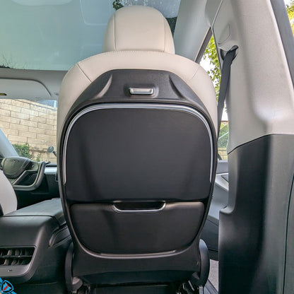 Full Replacement Luxury Seat Back with Folding Table and Wireless Charging for Tesla Model 3 / Y