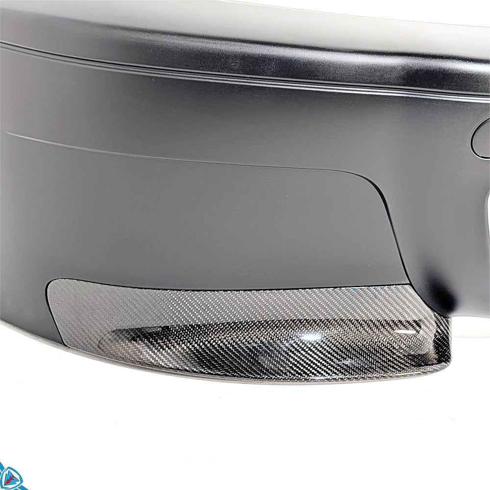 2001-2006 BMW M3 (E46) CSL Style Front Bumper Kit with Carbon Fiber Splitters (Coupe/Convertible)
