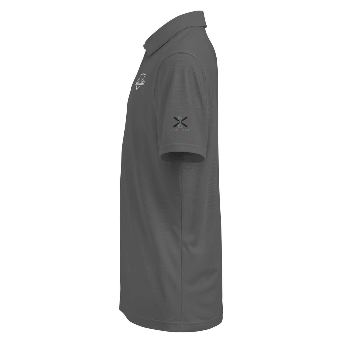 Emblem Under Armour® men's polo shirt with breathable, anti-odor fabric and logo on chest