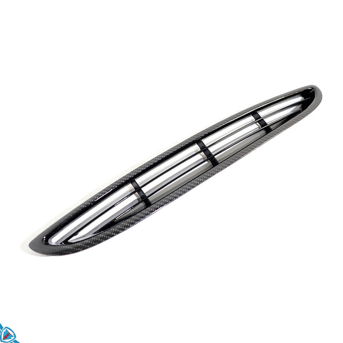 Genuine Carbon Fiber Replacement Hood Vent for F2X F3X F8X BMW with GTS Style Aftermarket Hood