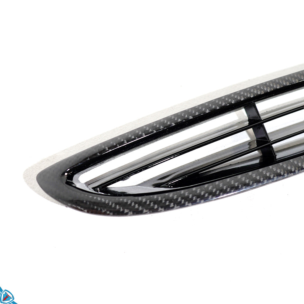 Genuine Carbon Fiber Replacement Hood Vent for F2X F3X F8X BMW with GTS Style Aftermarket Hood