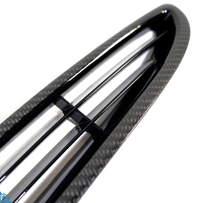 Genuine Carbon Fiber Replacement Hood Vent for F2X F3X F8X BMW with GTS Style Aftermarket Hood