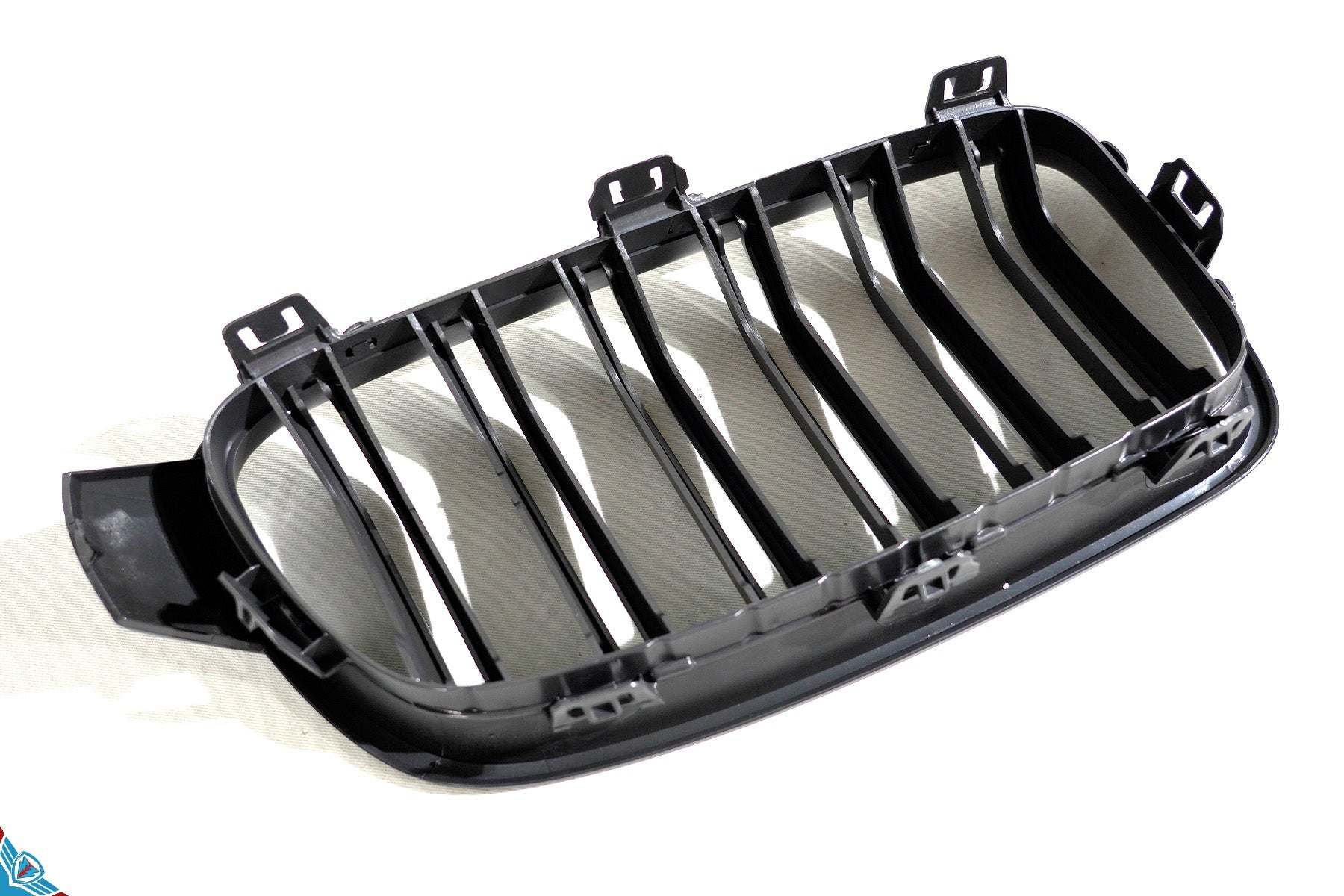 2012-2018 BMW 3 Series (F30/F31) M Style Dual Slat Kidney Grilles (Pair) [Various Finishes] - Prop and Piston