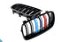 2012-2018 BMW 3 Series (F30/F31) M Style Dual Slat Kidney Grilles (Pair) [Various Finishes] - Prop and Piston