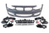 2014-2020 BMW 4 Series F32 M Sport style front bumper conversion kit on blue coupe