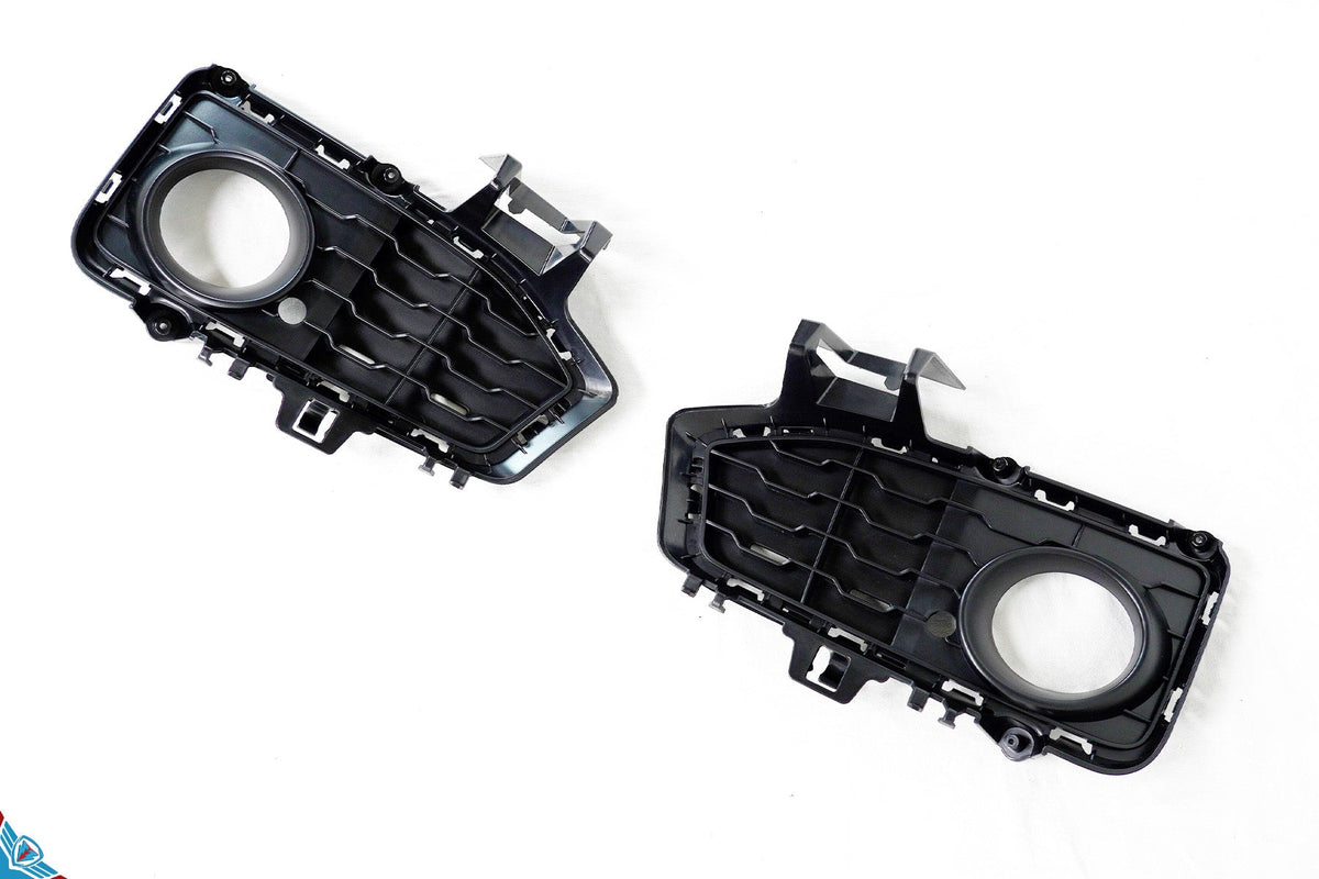 2014-2020 BMW 4 Series F32 with M Sport style front bumper conversion kit in blue