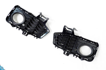 2014-2020 BMW 4 Series F32 with M Sport style front bumper conversion kit in blue