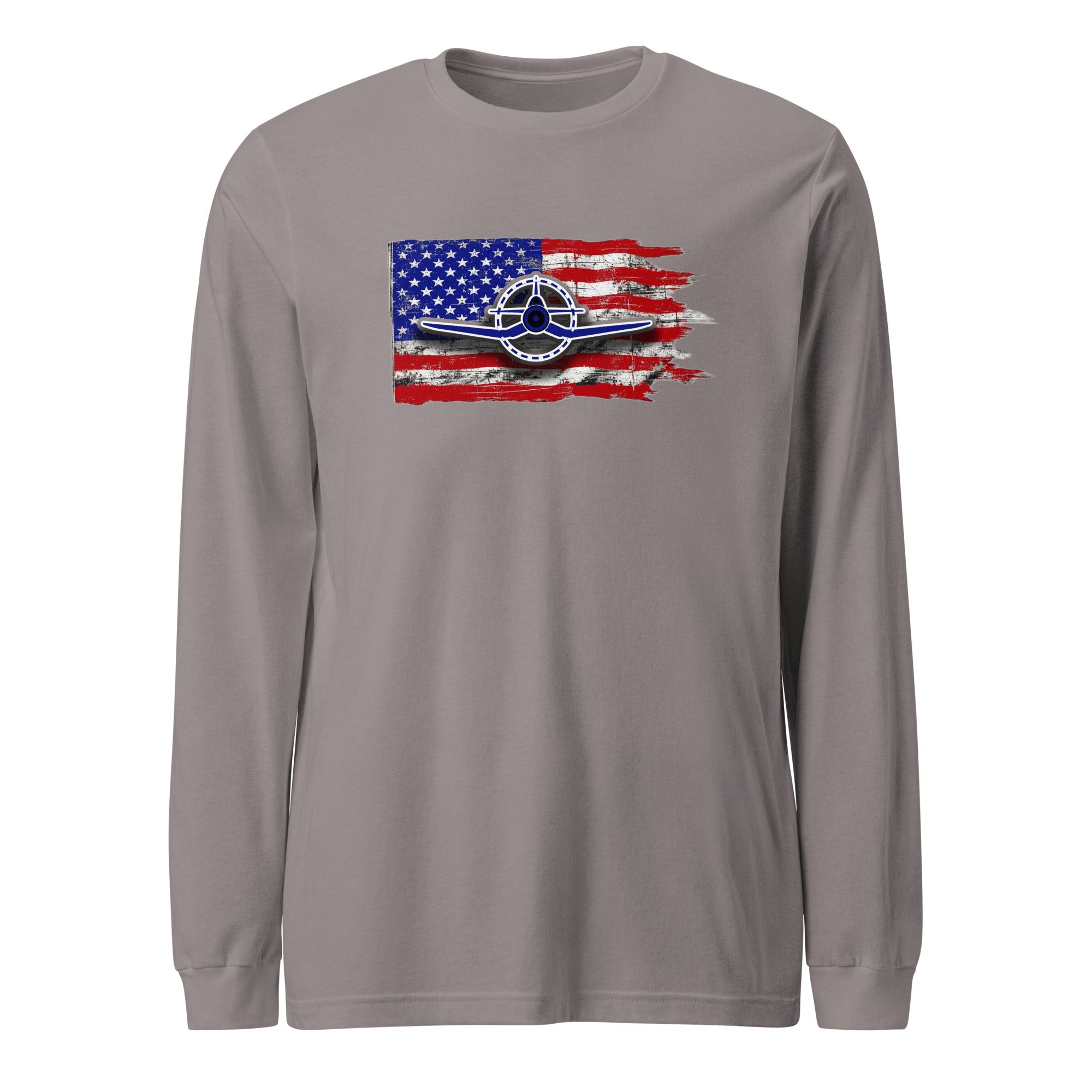 F4U Unisex Long Sleeve Tee - Prop and Piston