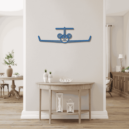 Custom Jet Metal Wall Art – Personalized ‘Jet 