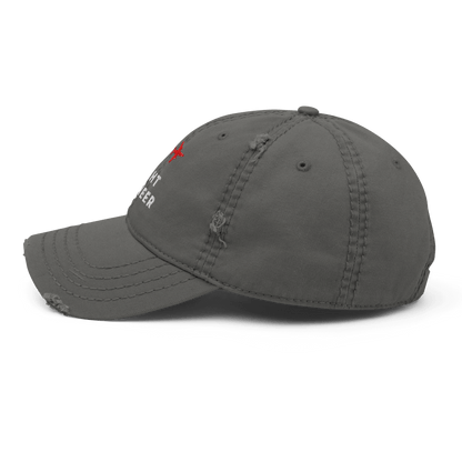 Flight Engineer distressed aviation dad hat - Prop and Piston