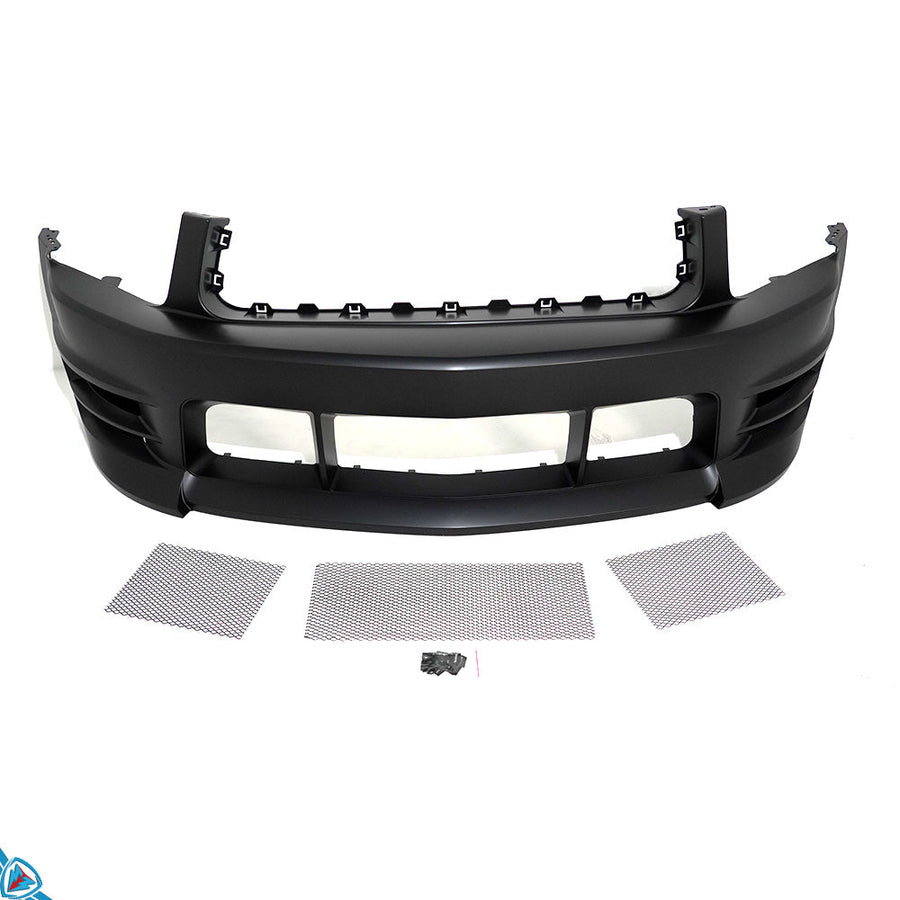 2005-2009 Ford Mustang (MK5) R Style Polypropylene Front Bumper Conversion Kit | E3Tuning