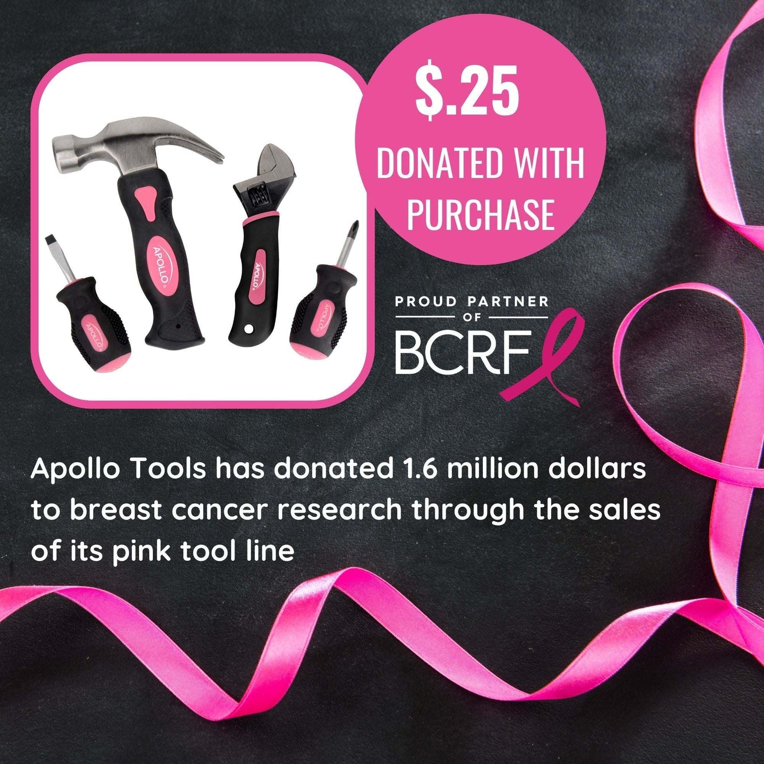 Four Piece Stubby Tool Set - Pink - DT0240P - Prop and Piston