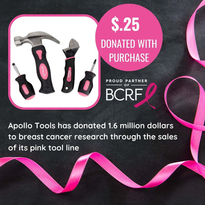 Four Piece Stubby Tool Set - Pink - DT0240P - Prop and Piston