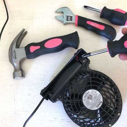 Four Piece Stubby Tool Set - Pink - DT0240P - Prop and Piston