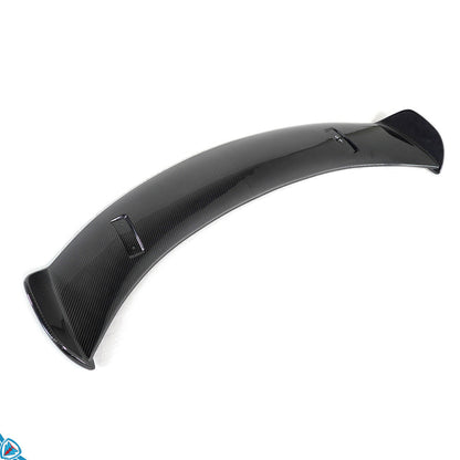 2017-2025 Porsche 718 Boxster &amp; Cayman (982) Dry Carbon Fiber GT4 Style Rear Wing | FYBR Aerodynamics
