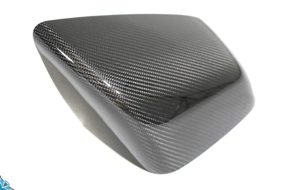 Tesla Model X OEM Overlay Dry Carbon Fiber Mirror Covers [Various Finishes] | FYBR Aerodynamics - Prop and Piston