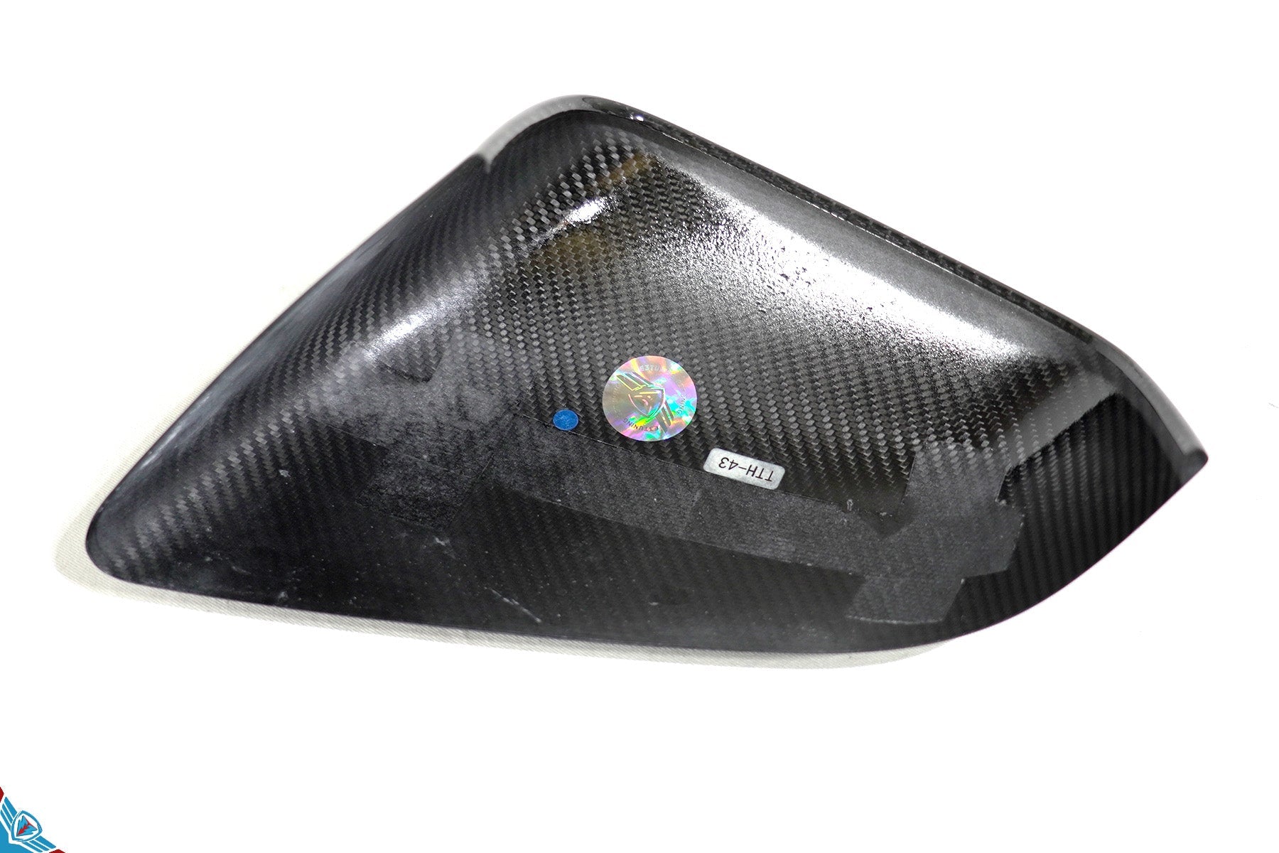 Tesla Model X OEM Overlay Dry Carbon Fiber Mirror Covers [Various Finishes] | FYBR Aerodynamics - Prop and Piston