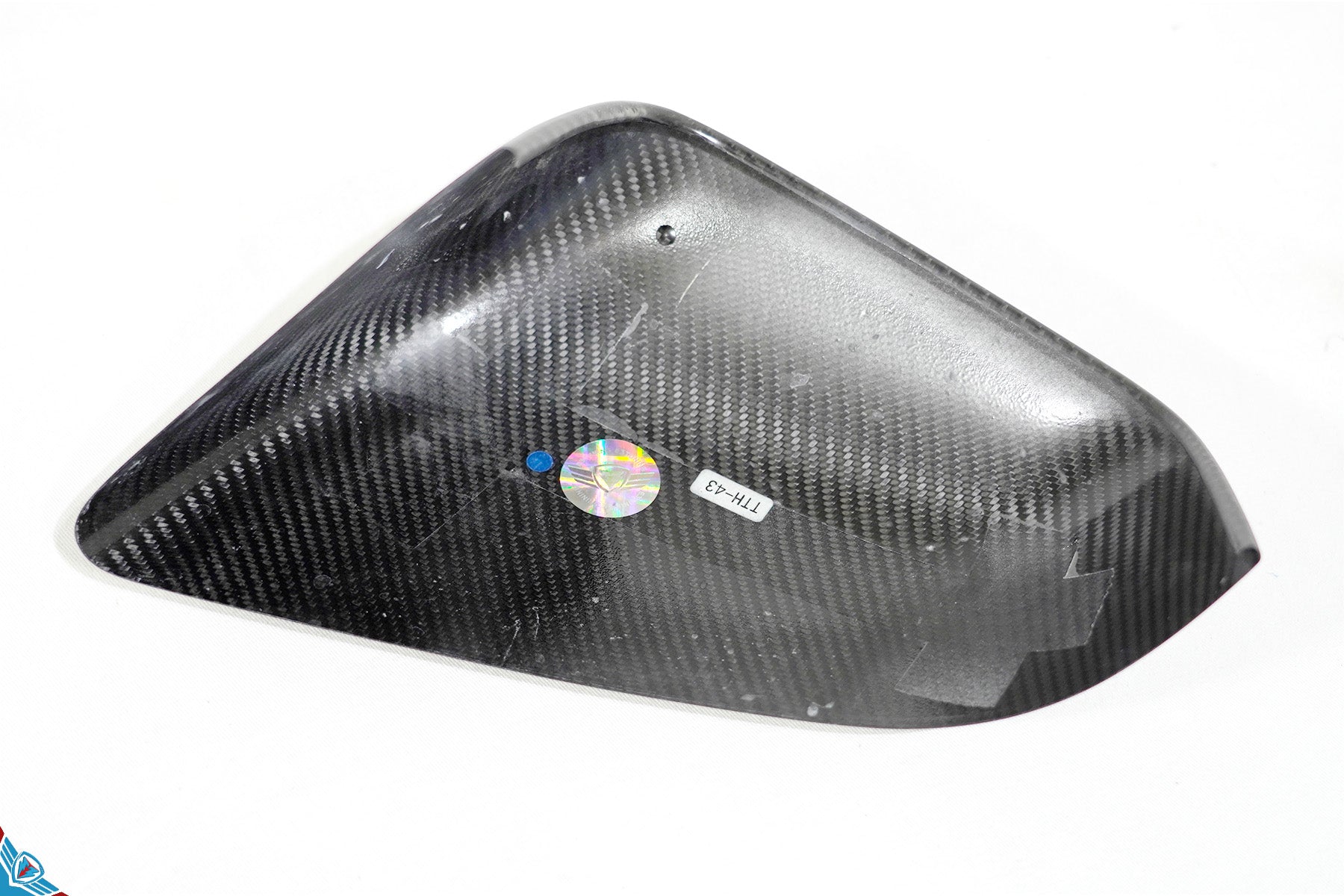 Tesla Model X OEM Overlay Dry Carbon Fiber Mirror Covers [Various Finishes] | FYBR Aerodynamics - Prop and Piston