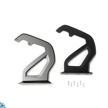 2017-2025 Porsche 718 Boxster &amp; Cayman (982) Dry Carbon Fiber GT4 RS Style Swan Neck Wing