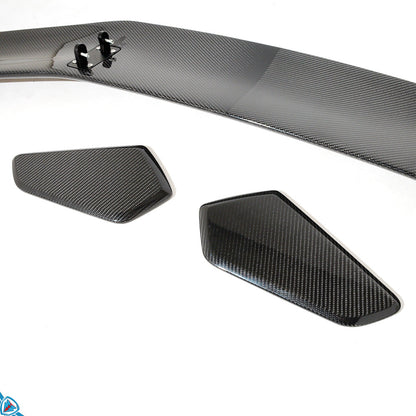 2017-2025 Porsche 718 Boxster &amp; Cayman (982) Dry Carbon Fiber GT4 RS Style Swan Neck Wing