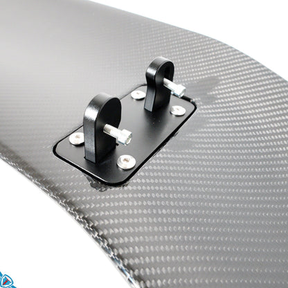 2017-2025 Porsche 718 Boxster &amp; Cayman (982) Dry Carbon Fiber GT4 RS Style Swan Neck Wing